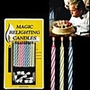 10PCS Mixed-color Magic Relighting Candles Practical Joke Gadgets