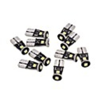 10Pcs Sealight T10 SMD3030 LED Car Light Reading Lamp License Lamp Refitted Driving Lamp Universal