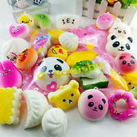 10Pcs Squishy Antistress Toys Slow Rising Funny Gadgets Kids Stress Relief Cute Squeeze Fun Toys miniinthebox