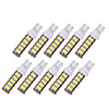 10pcs Super Bright T10 68LED 1206 68 SMD LED Car 68smd 3020 W5W 194 927 168 Side Wedge Lamp Marker Bulb lights