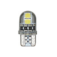 10pcs T10 194 168 3030 4SMD LED Silicone Interior Dome Map Lights Clearance light Canbus License Plate Light Car Styling 12V