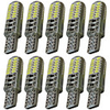10pcs T10 Car Light Bulbs 2 W SMD 3014 60-100 lm 24 LED License Plate Lights / Tail Lights / Side Marker Lights For