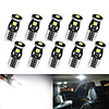 10Pcs T10 Led Canbus W5W Led Bulbs 168 194 6000K White Signal Lamp Dome Reading License Plate Light Car Interior Lights Auto 12V