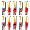 10pcs T10 led W5W car Bulb 194 led t10 cob 501 168 Interior Lighting Parking white blue Vehicle Signal Lamp auto car styling