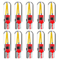 10pcs T10 led W5W car Bulb 194 led t10 cob 501 168 Interior Lighting Parking white blue Vehicle Signal Lamp auto car styling
