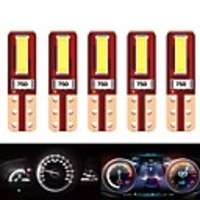10PCS T5 Led Bulb W3W W1.2W T5 LED super bright CSP LED 2SMD Car dashboard LED Car Interior Light Auto Side Wedge Light 12v