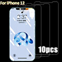 10PCS Tempered Glass For iPhone 12 11 Pro Max 12 Mini Protective Films For iPhone 12 11 X XS MAX XR SE 2020 8 7 6 Plus 5 se Full Cover Screen Protector Tempered Glass