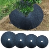 10PCS Tree Protection Weed Mats Ecological Control Cloth Mulch Ring Round Weed Barrier Plant Cover for Indoor Outdoor Gardens miniinthebox