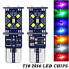 10PCS/lot W5W T10 LED Canbus Light Bulbs Car Parking Lights WY5W 168 501 2016 Auto Wedge Turn Side Bulbs Car Interior Reading Dome light 12v