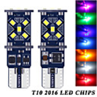 10PCS/lot W5W T10 LED Canbus Light Bulbs Car Parking Lights WY5W 168 501 2016 Auto Wedge Turn Side Bulbs Car Interior Reading Dome light 12v