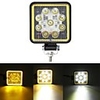10V-30V 12V 100W LED Work Light 6500K with Aperture Driving Fog Lamp Off-road Roof Engineering Car Motorcycle SUV