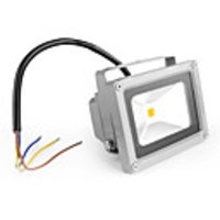 10W 1000LM 3000-3500K Warm White Light LED Waterproof Flood Lamp (85-265V)
