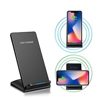 10w Fast Wireless Charger for for iPhone XS iPhone XR XS Max iPhone 8 Samsung S9 Plus S8 Note 8 Or Built-in Qi Receiver Smart Phone