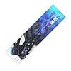 110-key Black Rock Shooter Blue Version USB Wired Anime QWERTY Keyboard