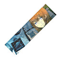 110-key Steins;Gate Kurisu Makise Dark Version USB Wired Anime QWERTY Keyboard