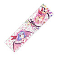 110-key Touhou Project Flandre Scarlet/ Remilia Scarlet Evil Version USB Wired Anime QWERTY Keyboard