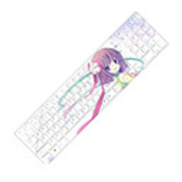 110-key Touhou Project Hieda no Akyu USB Wired Anime QWERTY Keyboard