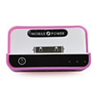 1100mAh Rechargeable Portable Battery for iPad 2/iPad/iPhone 4