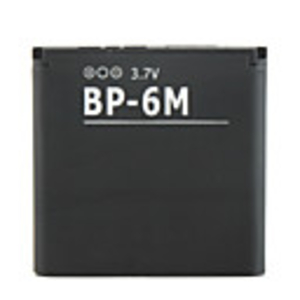 1100mAh Replacement Cell Phone Batteries BP-6M for Nokia 3250/6151/6233/6234/6280/6288/9300/9300i/N73/N77/N93/N93S