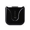 1100mAh Solar Powered/USB Rechargeable Battery Pack for All iPod/iPhone 2G/3G (Black)