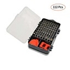 112 in 1 Precision Screwdriver Set Magnetic Screwdriver Set CR-V Bits Mobile Phone Repair Tool Kit 112pcs Screwdriver Set Multi-functional DIY Repair Tool Kit for Repairing Phone Tablet Watch Camera