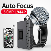 11.5 mm 5.0MP 1944P Wifi autofocus camera endoscope car engine in cylinder auto repair industrial pipe scope waterproof mobile phone repair probe hard wire 1 meter