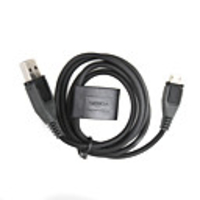 115cm Nokia Data/Charging Cable for N97/N81/N82 and More - CA-101 (Black)