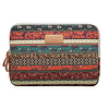 11.6 12 13.3 14.1 15.6 inch Universal Bohemia Print Canvas Water-resistant Shock Proof Laptop Sleeve Case Bag for Macbook/Surface/Xiaomi/HP/Dell/Samsung/Sony Etc