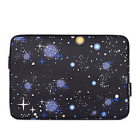 11.6 12 13.3 14.1 15.6 inch Universal Galaxy Print Water-resistant shockproof Laptop Sleeve Case Bag for Macbook/Surface/Xiaomi/HP/Dell/Samsung/Sony Etc miniinthebox