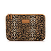 11.6 12 13.3 14.1 15.6 inch Universal Leopard print Canvas Water-resistant Shock Proof Laptop Sleeve Case Bag for Macbook/Surface/Xiaomi/HP/Dell/Samsung/Sony Etc