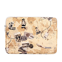 11.6 12 13.3 14.1 15.6 inch Universal PU Leather Bear print Water-resistant shockproof Laptop Sleeve Case Bag for Macbook/Surface/Xiaomi/HP/Dell/Samsung/Sony