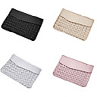 11.6 Inch Laptop / 12 Inch Laptop / 13.3 Inch Laptop Sleeve / Satchel / Tablet Cases PU Leather / Polyurethane Leather Textured / Contemporary for Men for Women for Business Office Waterpoof Shock