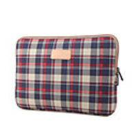 11.6 Inch Laptop / 12 Inch Laptop / 13.3 Inch Laptop Sleeve / Tablet Cases Canvas Grid / Plaid Patterns / Printing for Men for Women for Business Office Waterpoof Shock Proof