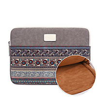 11.6 Inch Laptop / 12 Inch Laptop / 13.3 Inch Laptop Sleeve Canvas Lines / Waves for Men for Women for Business Office Water Proof Shock Proof miniinthebox