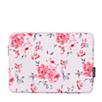 11.6 Inch Laptop / 12 Inch Laptop / 13.3 Inch Laptop Sleeve PU Leather Floral Print / Flower for Women Waterpoof Shock Proof