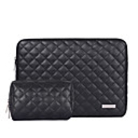 11.6 Inch Laptop / 12 Inch Laptop / 13.3 Inch Laptop Sleeve PU Leather Solid Color for Men for Women for Business Office Water Proof Shock Proof