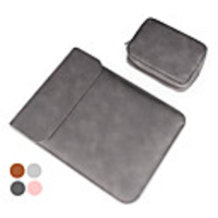 11.6 Inch Laptop / 12 Inch Laptop / 13.3 Inch Laptop/14 Inch Laptop /15 Inch LaptopSleeve PU Leather / Polyurethane Leather Solid Color Unisex Shock Proof