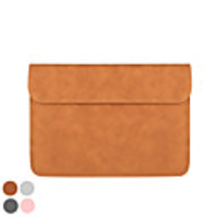 11.6 Inch Laptop / 12 Inch Laptop / 13.3 Inch Laptop/14 Inch Laptop /15 Inch LaptopSleeve PU Leather / Polyurethane Leather Solid Color Unisex Shock Proof
