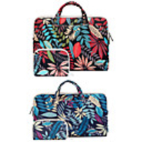11.6 Inch Laptop / 13.3 Inch Laptop / 15.6 Inch Laptop Sleeve / Briefcase Handbags Canvas Bohemian Style / Textured for Men for Women for Business Office Waterpoof Shock Proof
