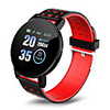 119 PLUS Unisex Smart Wristbands Bluetooth Waterproof Heart Rate Monitor Blood Pressure Measurement Distance Tracking Information Pedometer Call Reminder Activity Tracker Sleep Tracker Sedentary