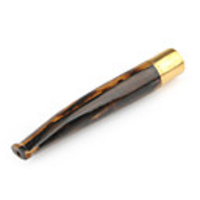 11cm Bright Colored Sea Coral / Chi Liu Healthy Cigarette Pipe with Unique Pattern