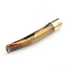 11cm Golden Sea Coral / Jin Si Liu Healthy Cigarette Pipe with Unique Pattern