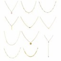 11pcs layered choker necklace for women girls sexy coin star multilayer chain necklaces set adjustable