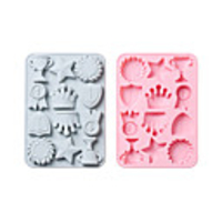 12 Consecutive Trophy Crown Baking Mold Handmade DIY Silicone Cake Mold Ice Cube Chocolate Dripping Mold