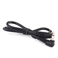 12 Inch 3.5mm To Male PC Sync Cable Cord for Trigger Receiver
