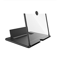 12 Inch 3D Phone Screen Amplifier Mobile Phone Magnifier Glass HD Stand for Video Folding Screen Enlarged Eyes Protection Holder miniinthebox