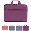 12 Inch Laptop / 13.3 Inch Laptop / 14 Inch Laptop Sleeve / Briefcase Handbags / Tablet Cases Polyester Solid Colored / Textured for Men for Women for Business Office Waterpoof Shock Proof
