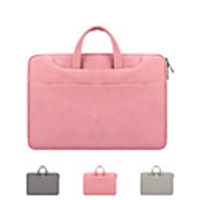 12 Inch Laptop / 13.3 Inch Laptop / 14 Inch Laptop Sleeve / Briefcase Handbags PU Leather Solid Color Unisex Water Proof Shock Proof