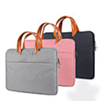 12 Inch Laptop / 13.3 Inch Laptop/14 Inch Laptop /15 Inch LaptopSleeve PU Leather / Polyurethane Leather Solid Color Unisex Shock Proof
