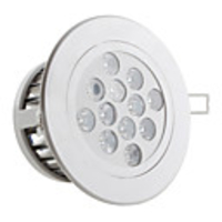 12-LED 6000K Cool White Light 1080Lm Ceiling Down Bulb (12W, 85-265V)